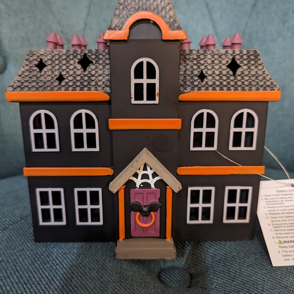 Target Halloween Village Haunted House with lights. - Picture 2 of 6